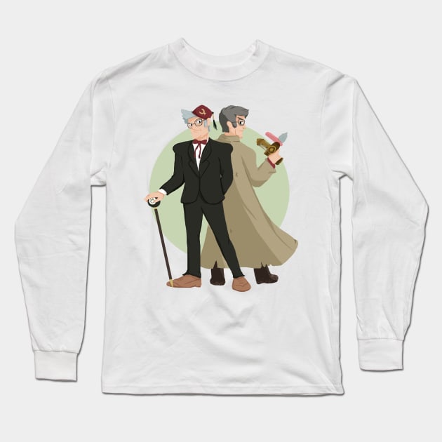 Stan Twins - Gravity Falls Long Sleeve T-Shirt by renaesense